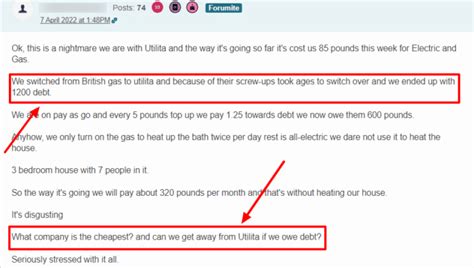 can you switch energy suppliers if you are in debit